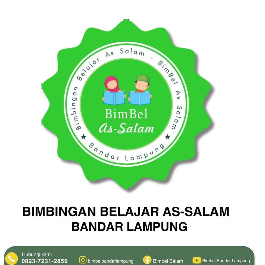 Suasana belajar di Bimbel As-Salam Bandar Lampung