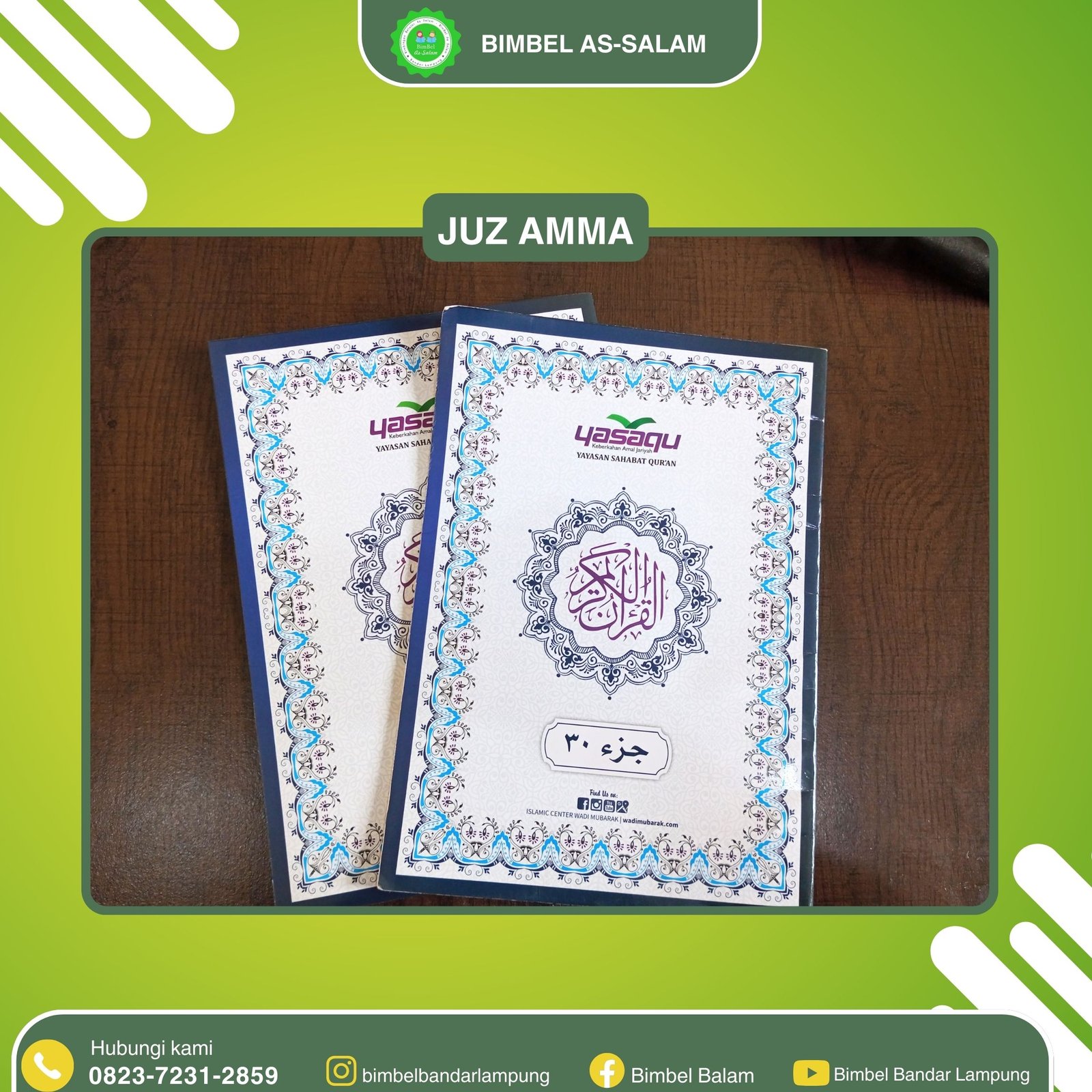 Modul Tahfizh (Mushaf Juz 30)