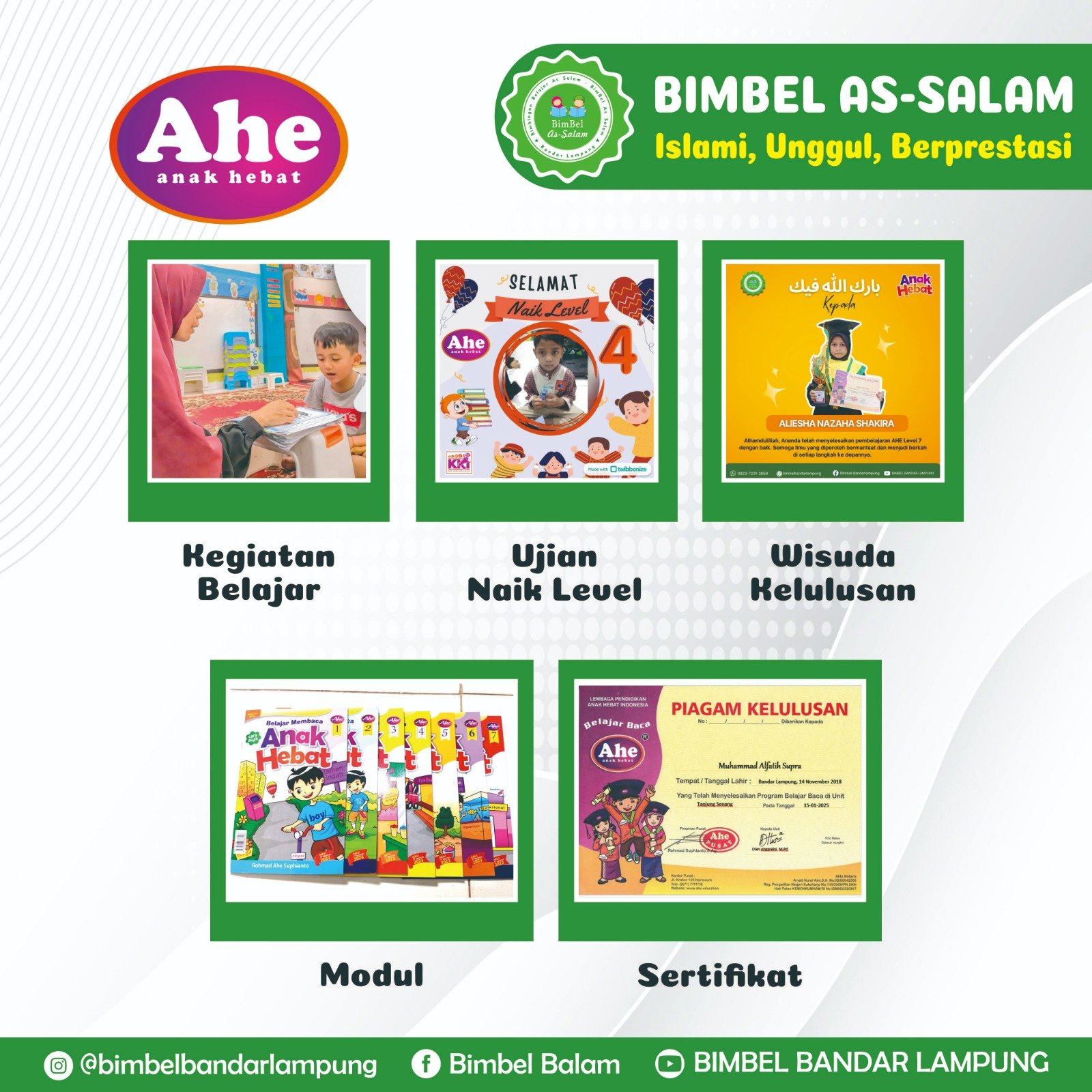 Program AHE (Anak Hebat) – Belajar Membaca