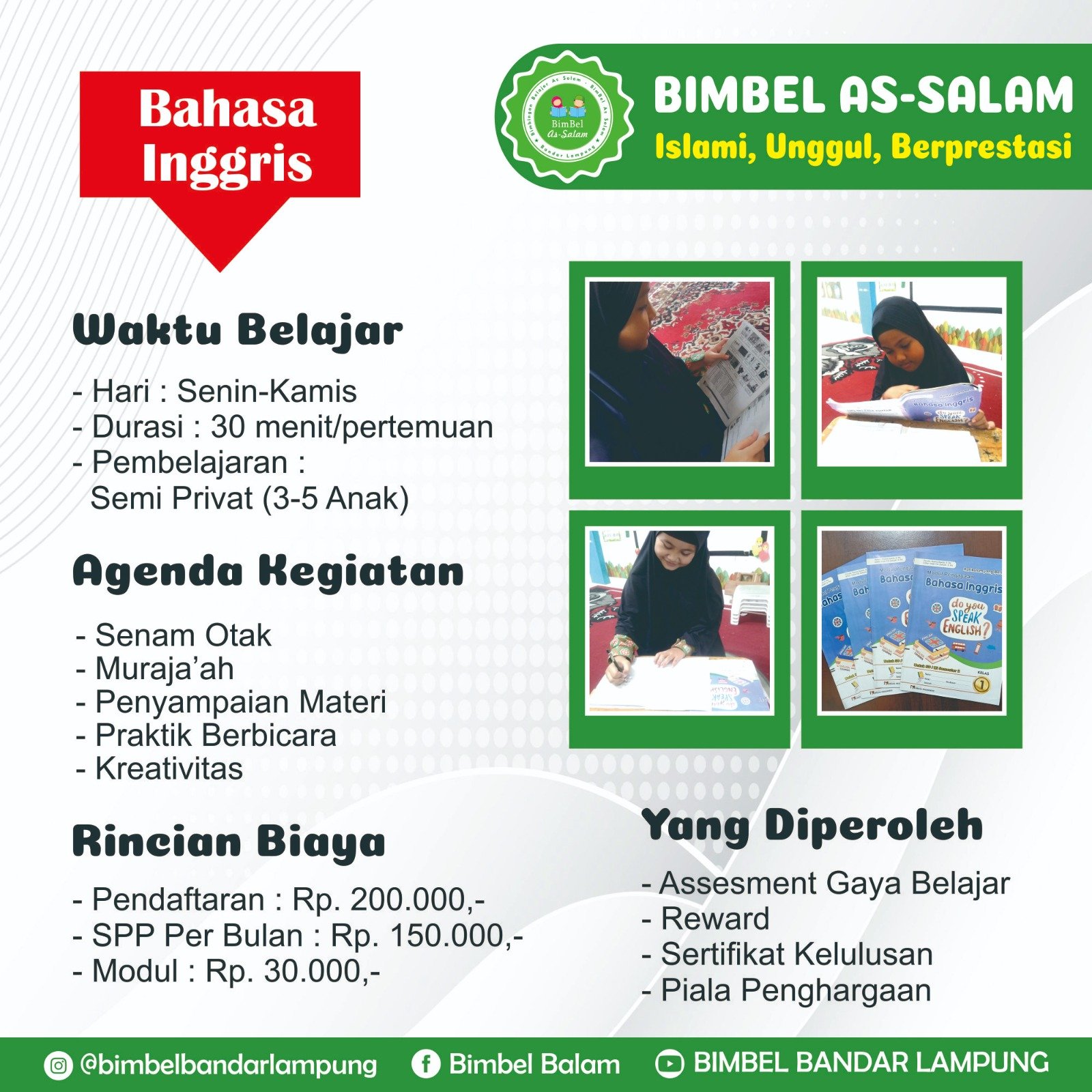Program Bahasa Inggris