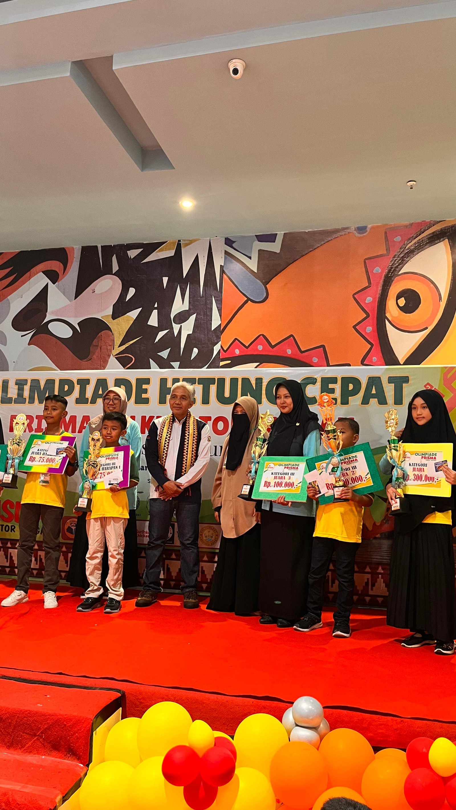 Juara 1 Olimpiade Hitung Cepat – Kalkulator Tangan Tingkat Provinsi