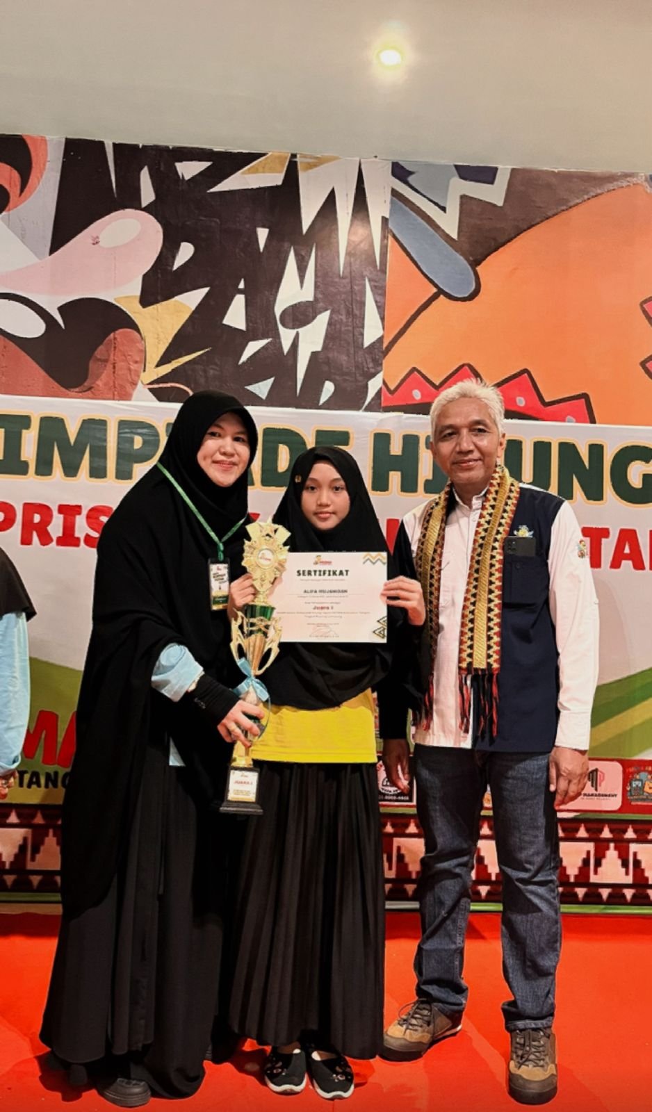 Penyerahan Penghargaan Olimpiade Hitung Cepat